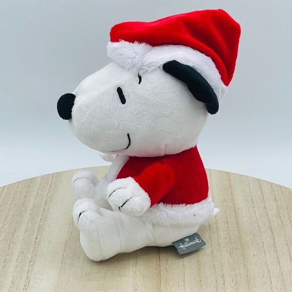 Snoopy as Santa Claus Hallmark Peanuts Worldwide LLC Plush Stuffed Toy - Picture 2 of 4